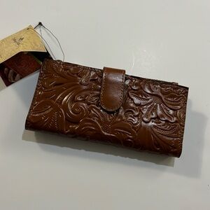 Patricia Nash Nazari Wallet Tooled Florence